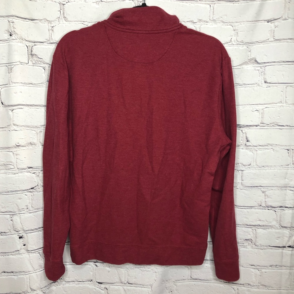 Vineyard Vines red men’s 1/4 zip pullover medium - Picture 5 of 13
